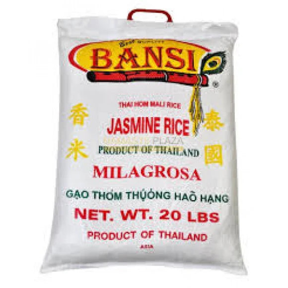 BANSI JASMINE RICE 20LB