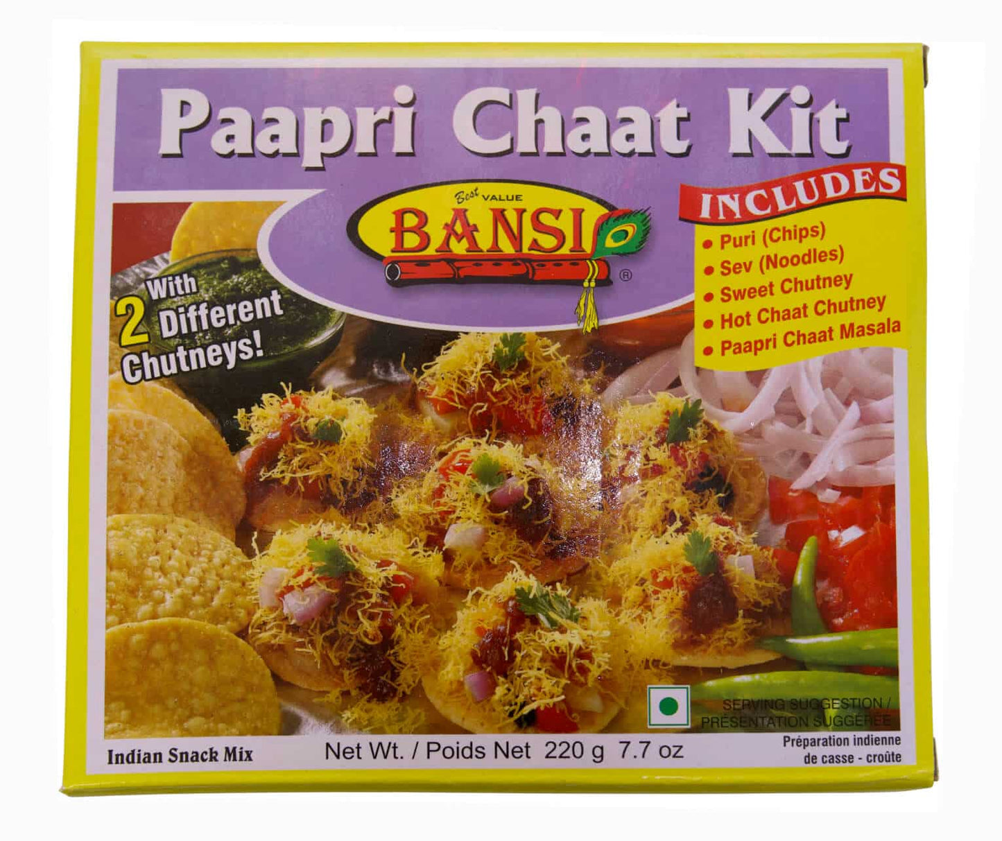 BANSI PAAPRI CHAT 220G