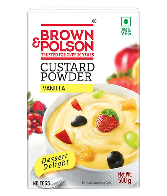 BP CUSTARD VANILLA POWDER 500G