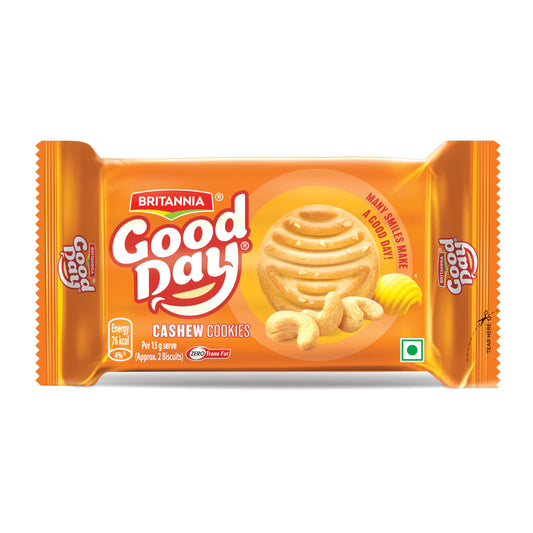 BRIT GOODDAY CASHEW COOKIE 75G