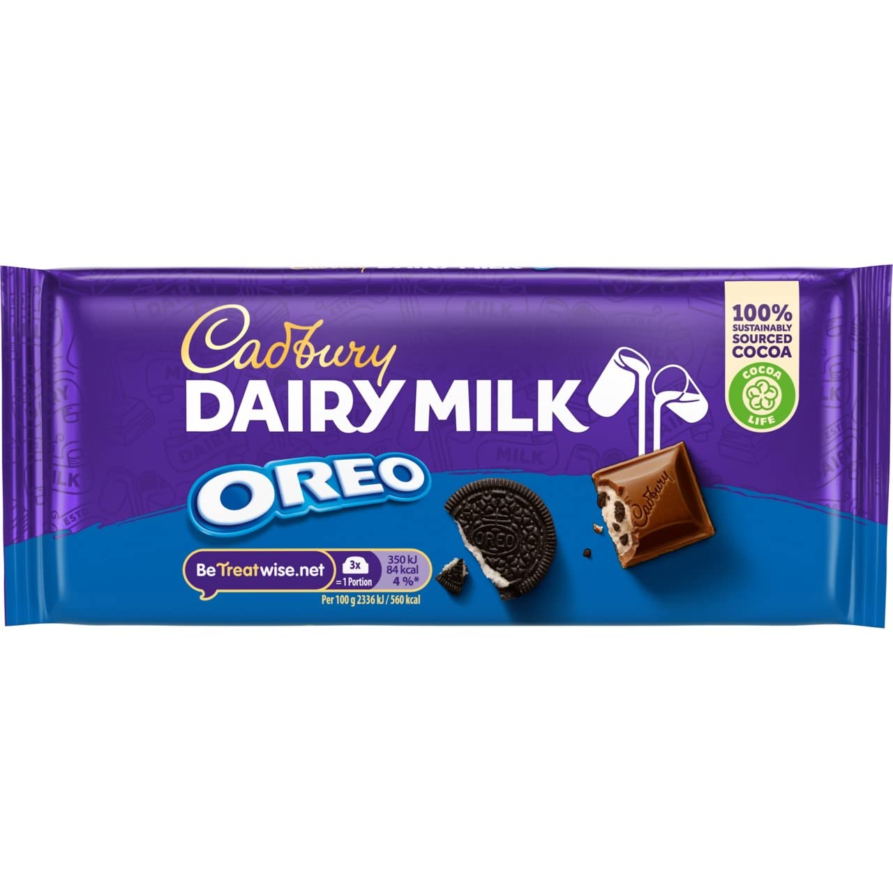 CADBURY DAIRY MILK OREO 120G