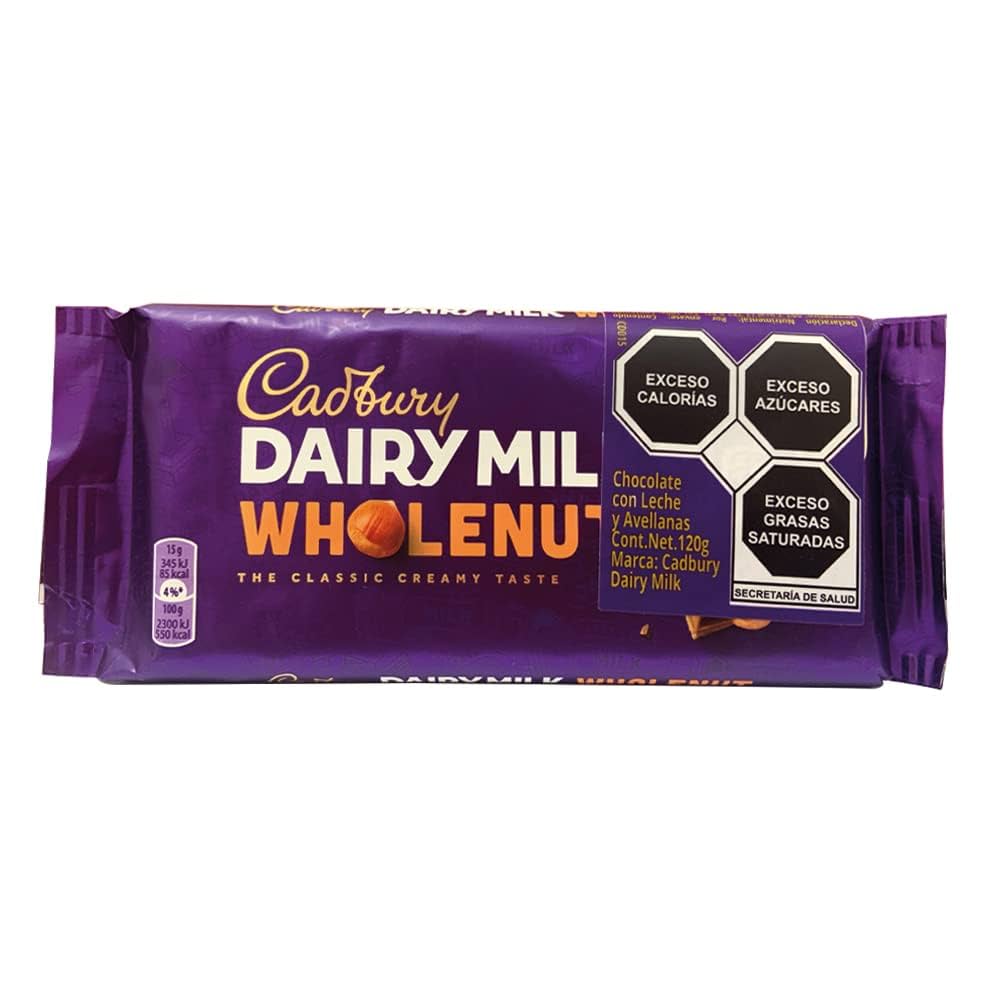 CADBURY WHOLENUT 120G