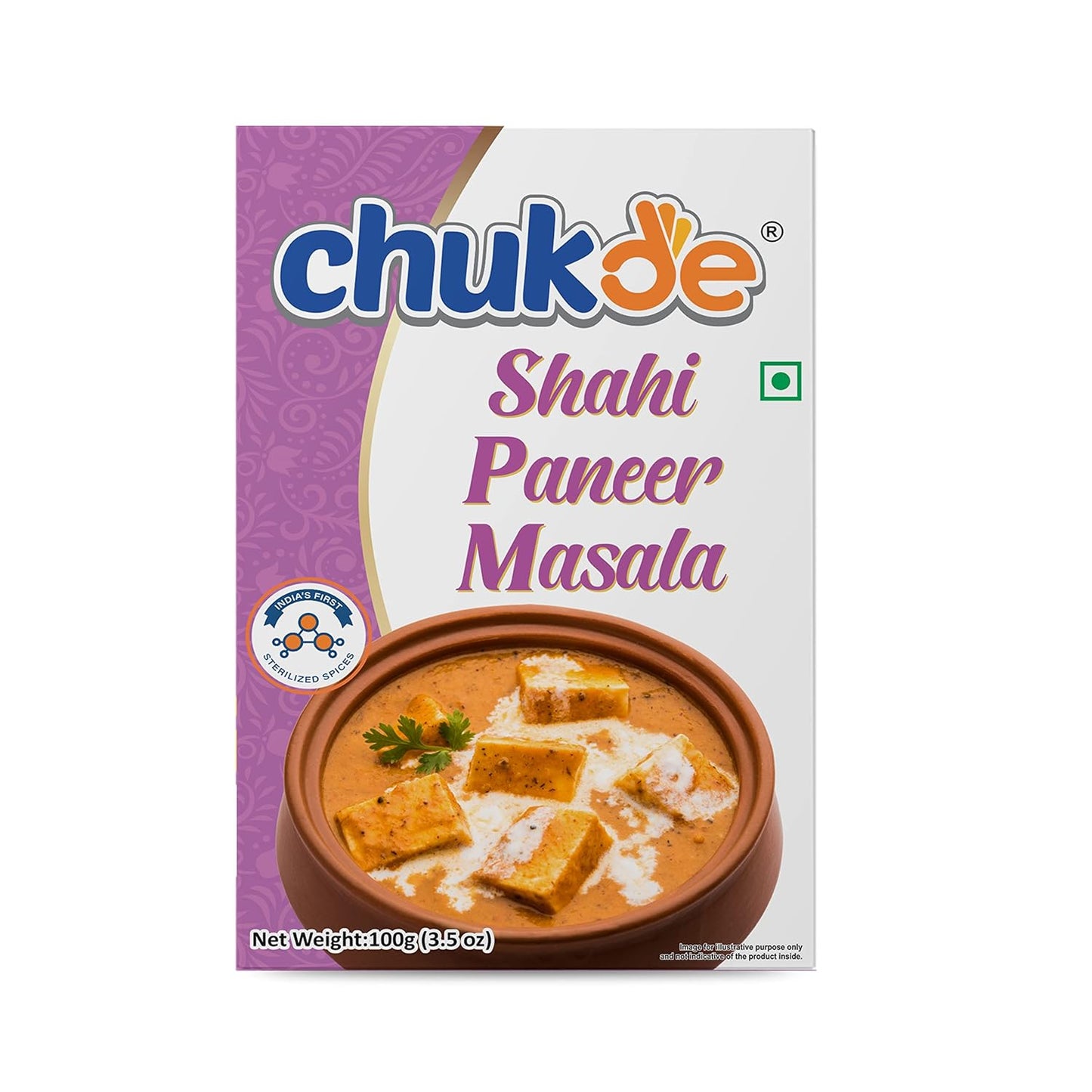 CHUKDE SHAHI PANEER MAS 100G