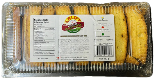 CRISPY EGGLESS CAKE RUSK 550G