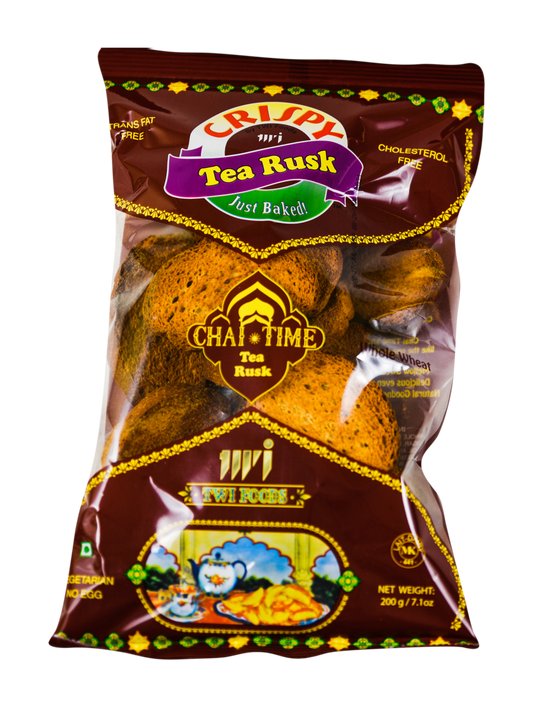 CRISPY WHL WHEAT TEA RUSK 200G