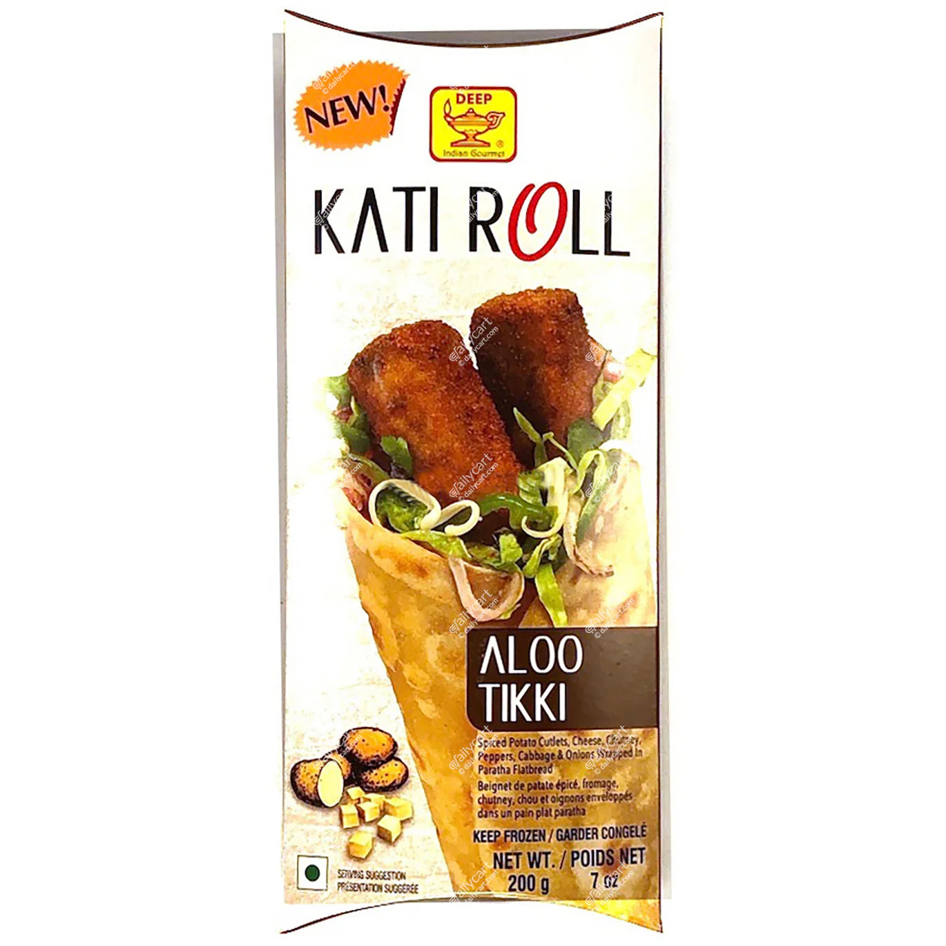 DEEP ALOO TIKKI KATHI ROLL