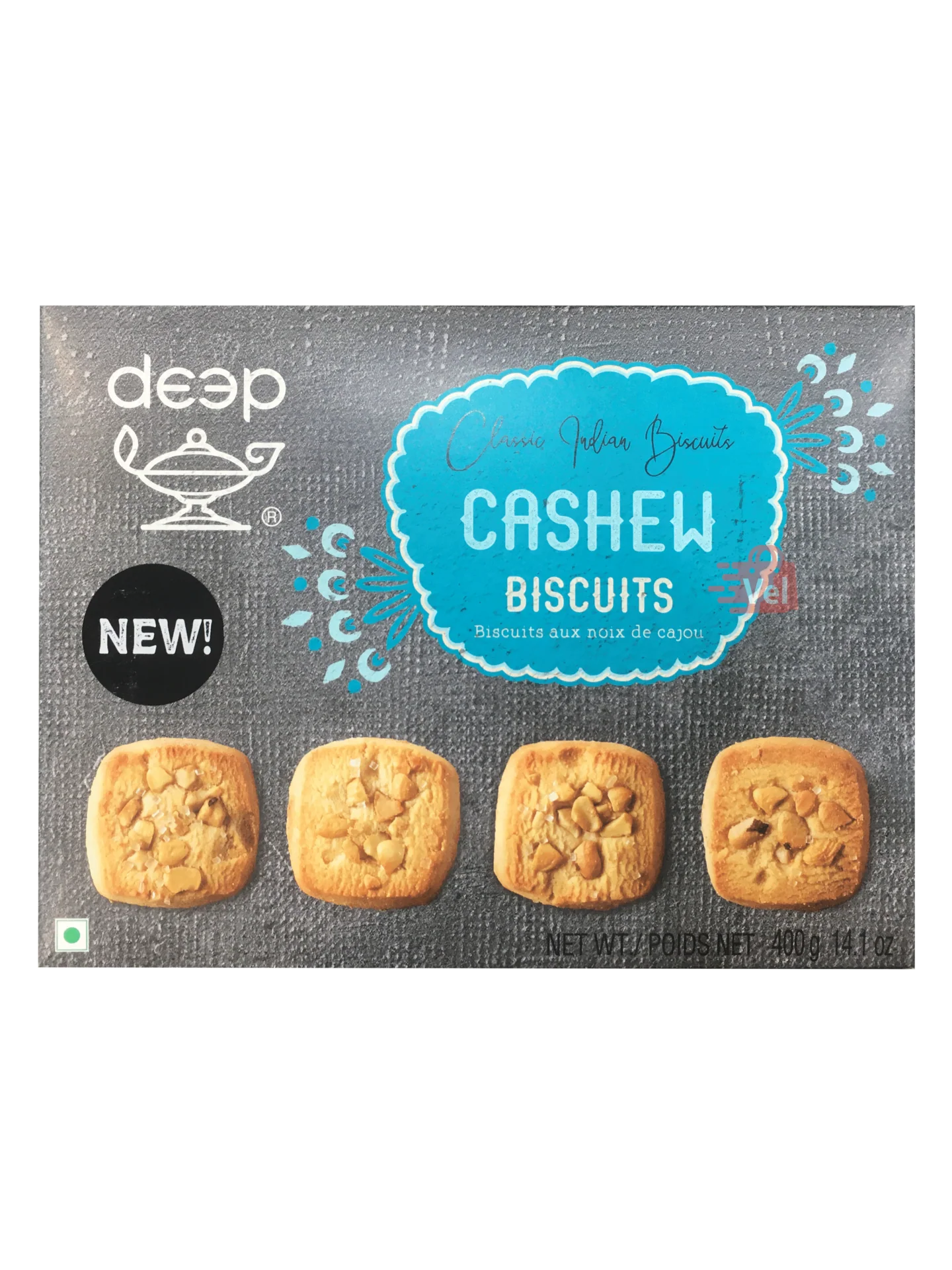 DEEP CASHEW BISCUITS 400G