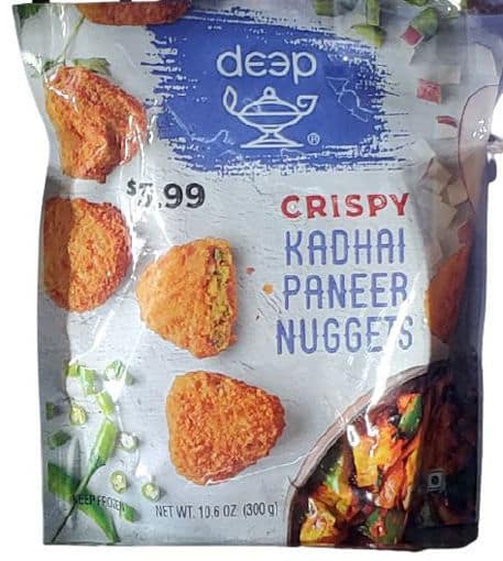 DEEP CRISPY KADAI PANEER NUGGE