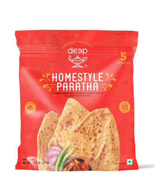 DEEP HOMESTYLE PARATHA 5PCS