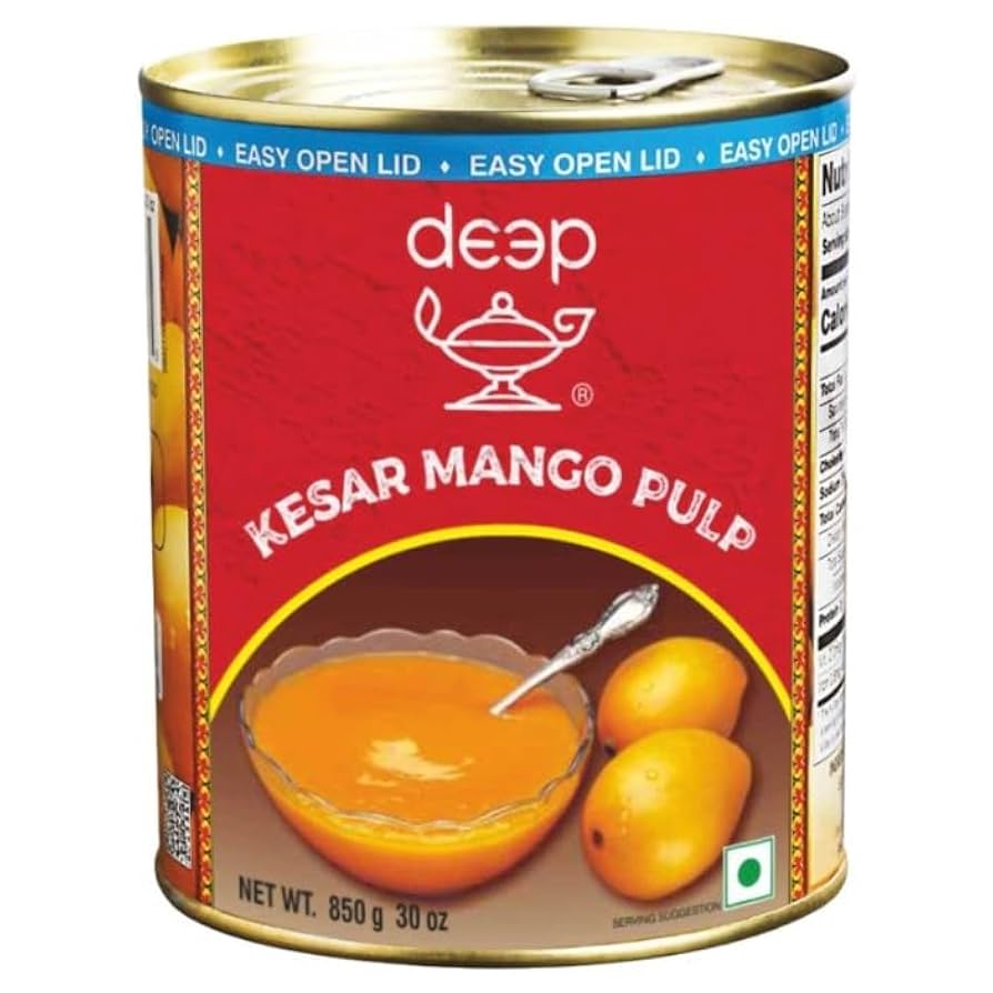 DEEP KESAR MANGO PULP 6PK
