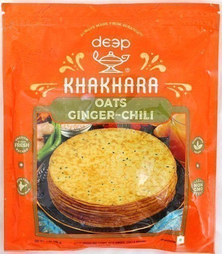 DEEP OATS GINGER CHILI KHAKHAR