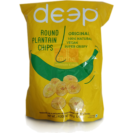 DEEP PLANTAIN CHIPS 340G