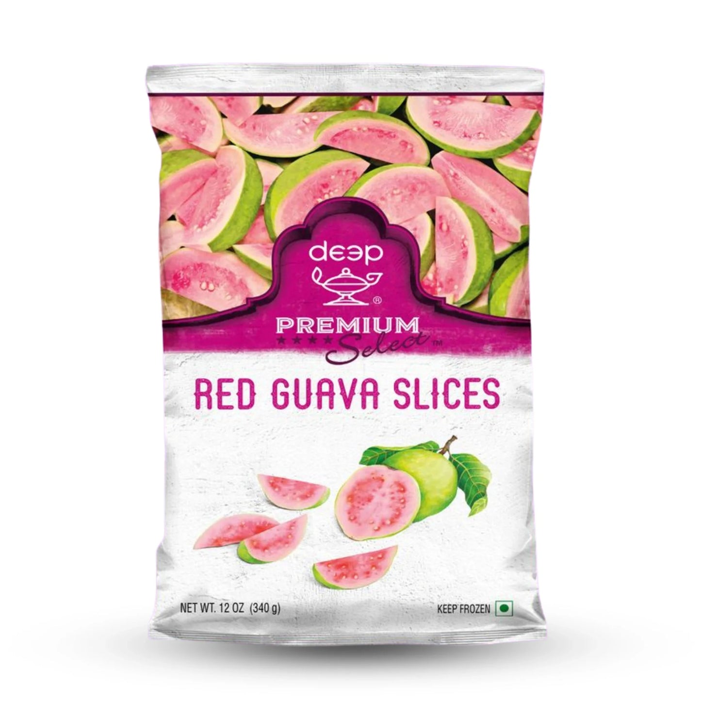 DEEP RED GUAVA SLICE 12oz