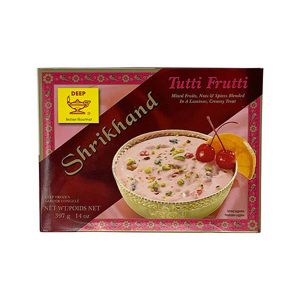 DEEP SHRIKHAND TUTI-FRUTI 14OZ