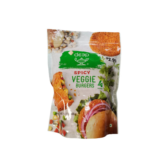 DEEP SPICY VEGGIE BURGERS 4PCS