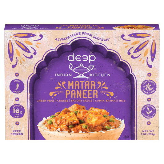 DEEP TIFFIN MUTTER PANEER 9OZ