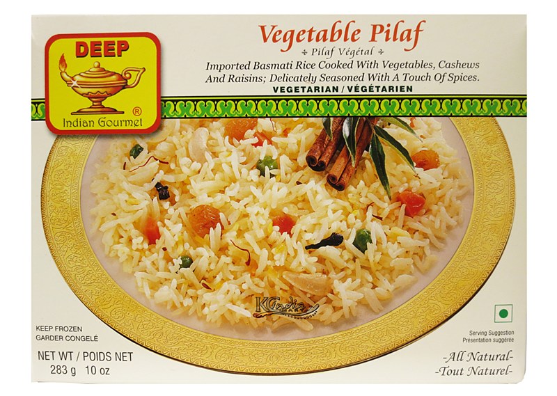 DEEP VEGETABLE PILAF 10OZ