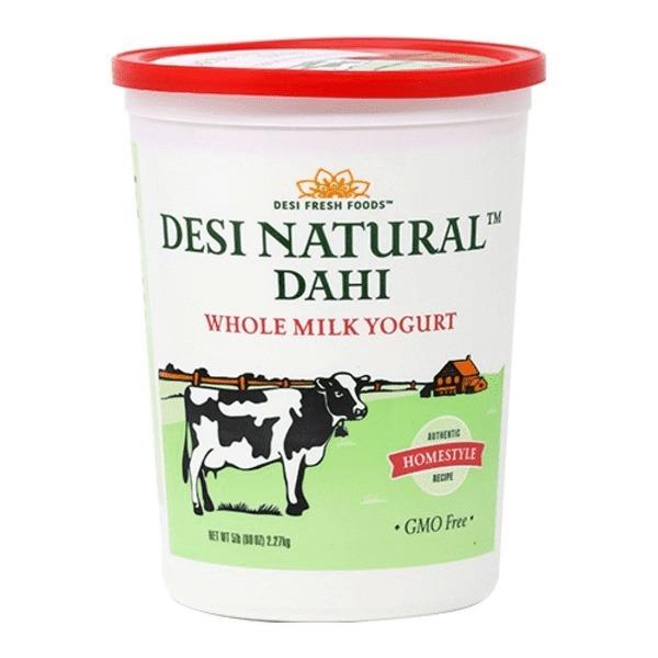 DESI DAHI YOGURT WHOLE 4LB