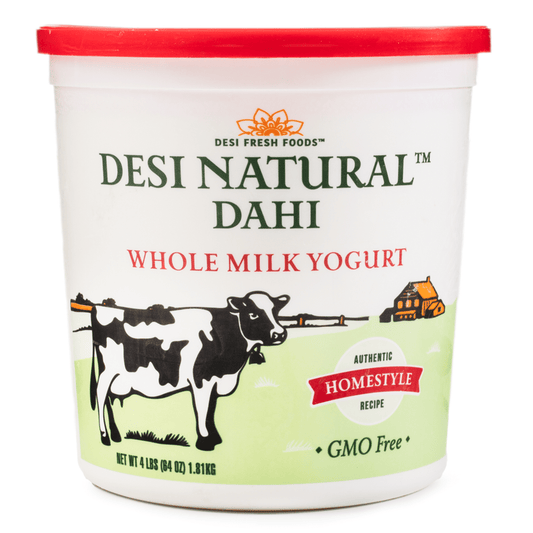 DESI FRESH FOODS DAHI YOGURT WHOLE 4LB