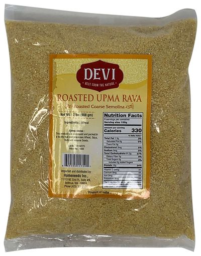 DEVI UPMA RAVA 4lb