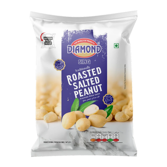 DIAMOND ROAST SALT PEANUT 400G