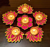 DIYA RANGOLI STAR 6 PACK