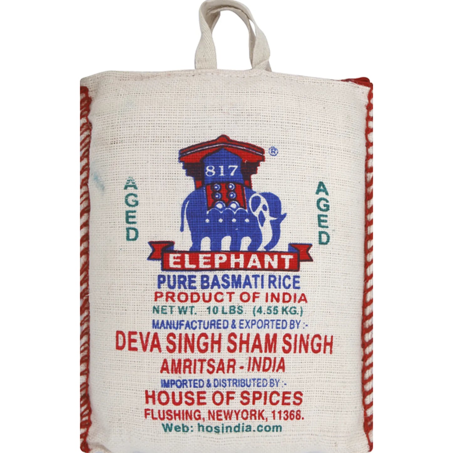 ELEPHANT EX LONG BAS RICE 10LB