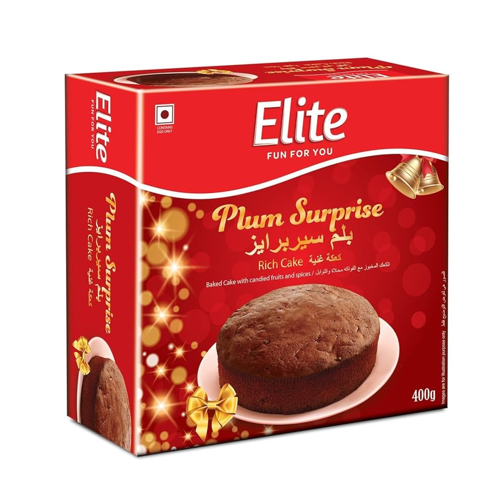 ELITE PLUM CAKE 400G