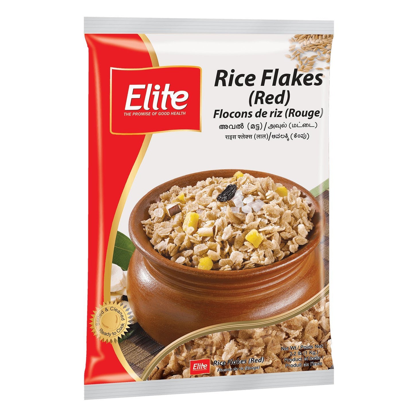 ELIT RICE FLAKES 2.2lb