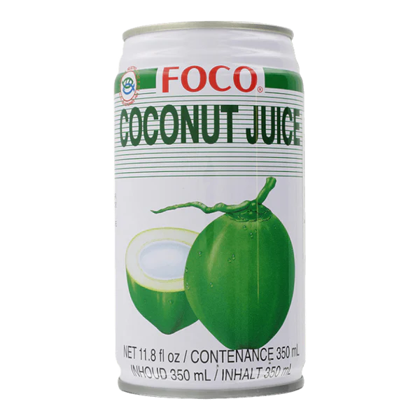 Foco Cococ Foco Coco Juice 350ml - Refreshing Coconut Drink