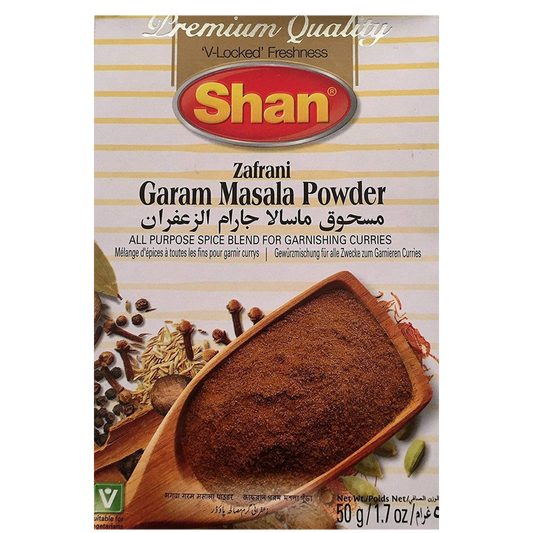 SHAN ZAFRANI GARAM MAS POW 50G