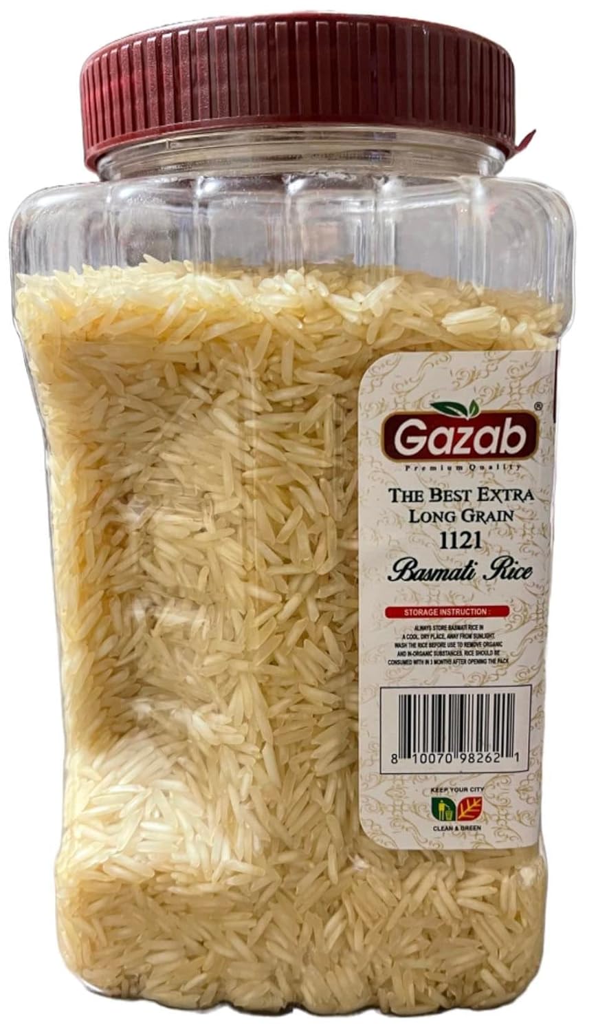 GAZAB BAS EXTRA LONG 2LB