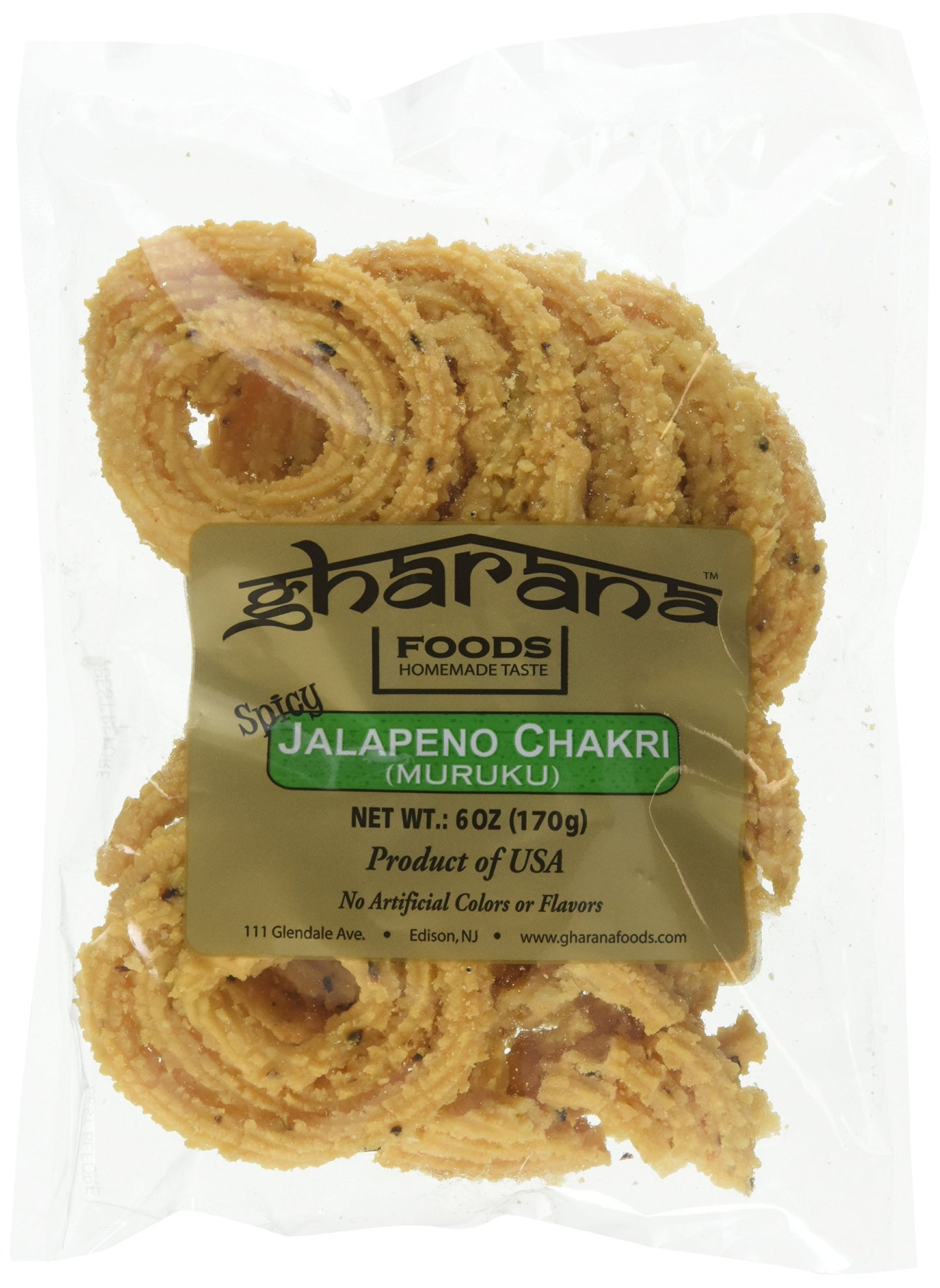 GHARANA JALAPENO CHAKRI 6OZ
