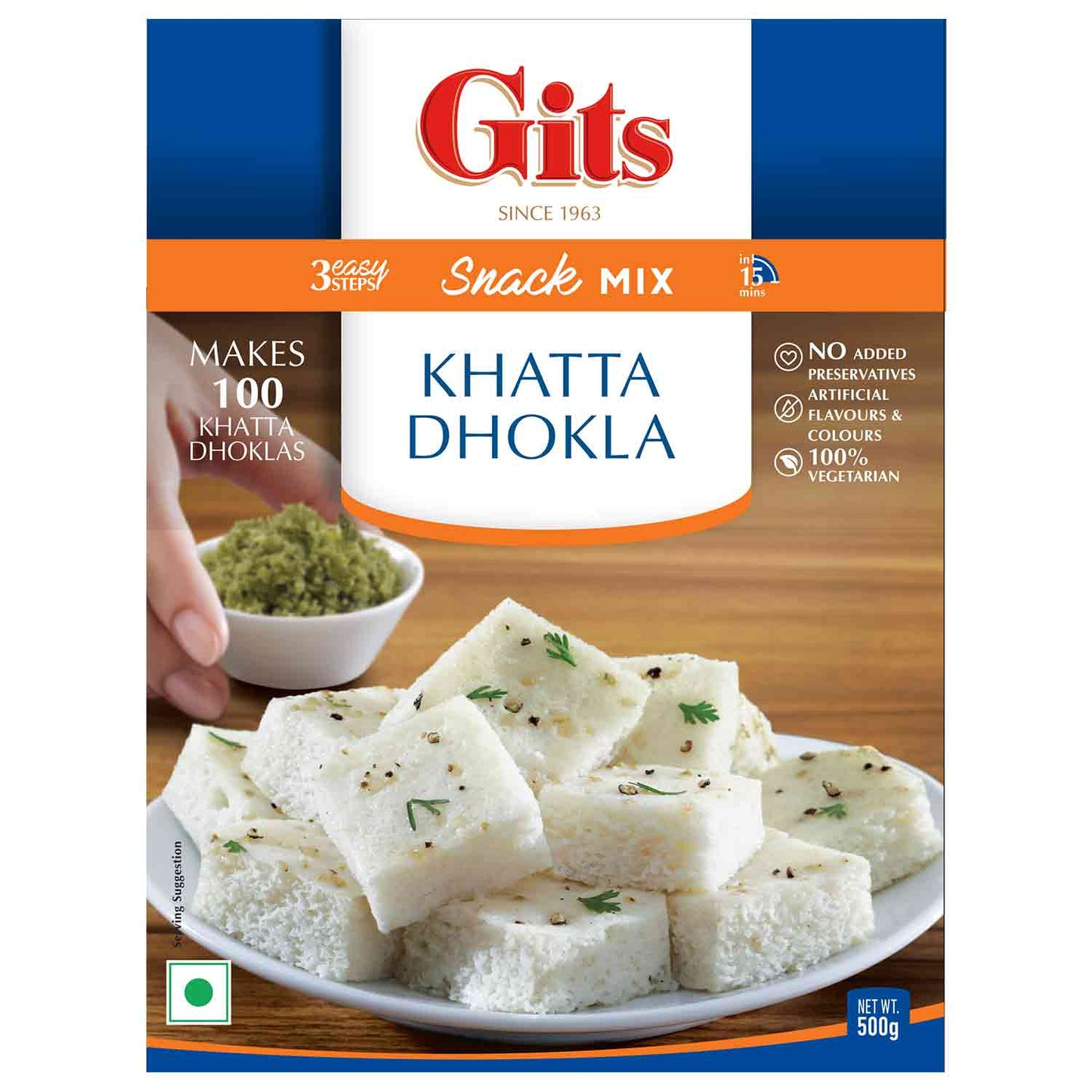 GITS KHATTA DHOKLA 500G