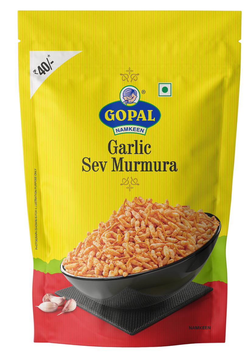 GOPAL GARLIC SEV MURMURA 500G