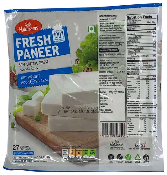 HALD FRESH PANEER 800G