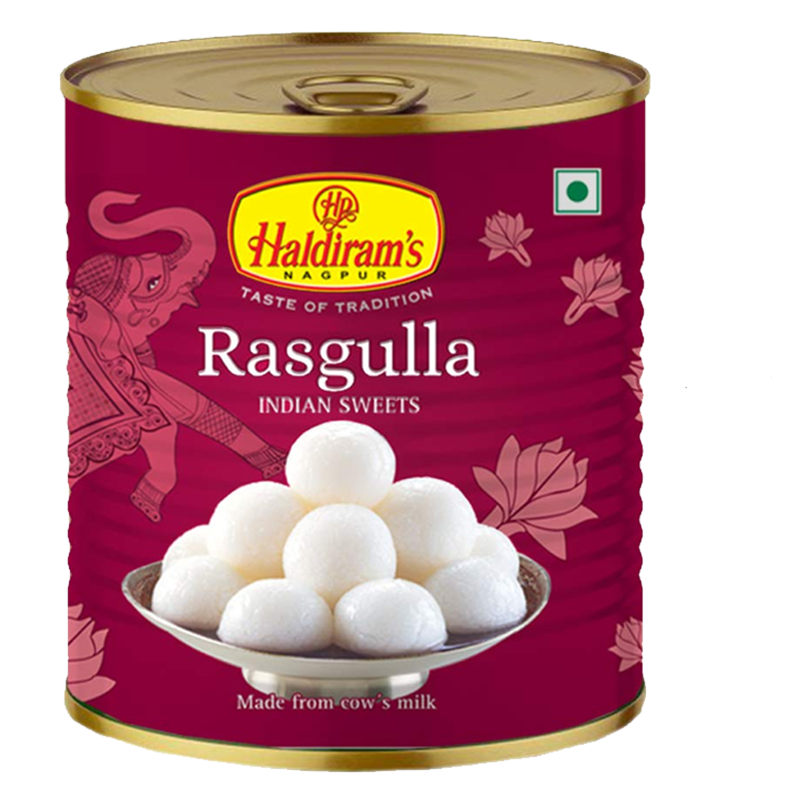 HALDIRAM'S RASGULLA TIN 1KG