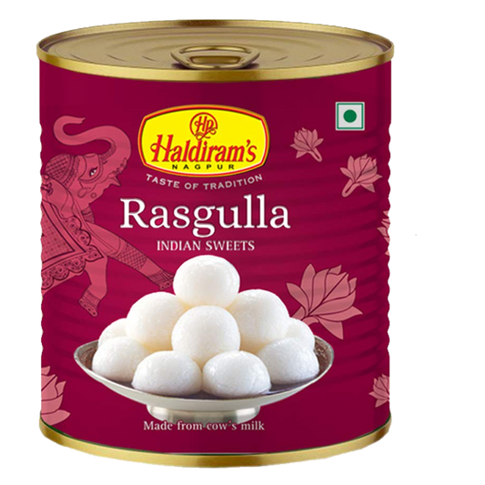 HALDIRAM'S RASGULLA TIN 1KG