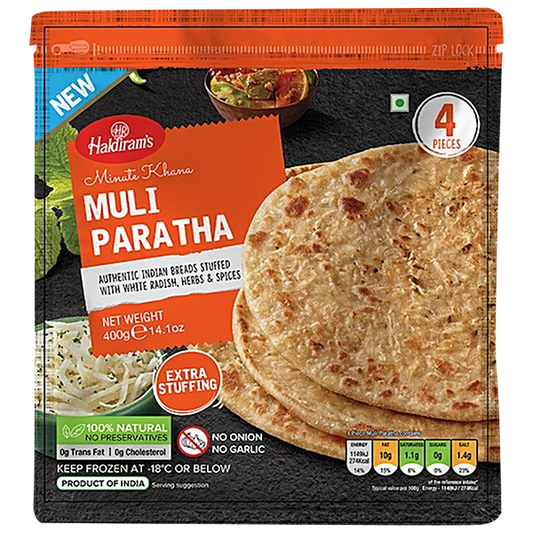 HALD MULI PARATHA 4pc