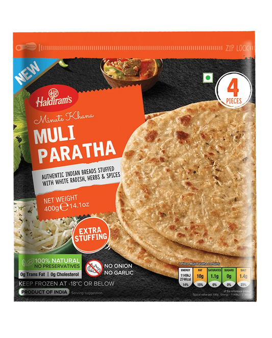 HAL MULI PARATHA 4PCS