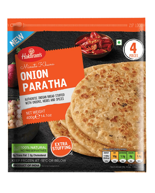HAL ONION PARATHA 4PCS