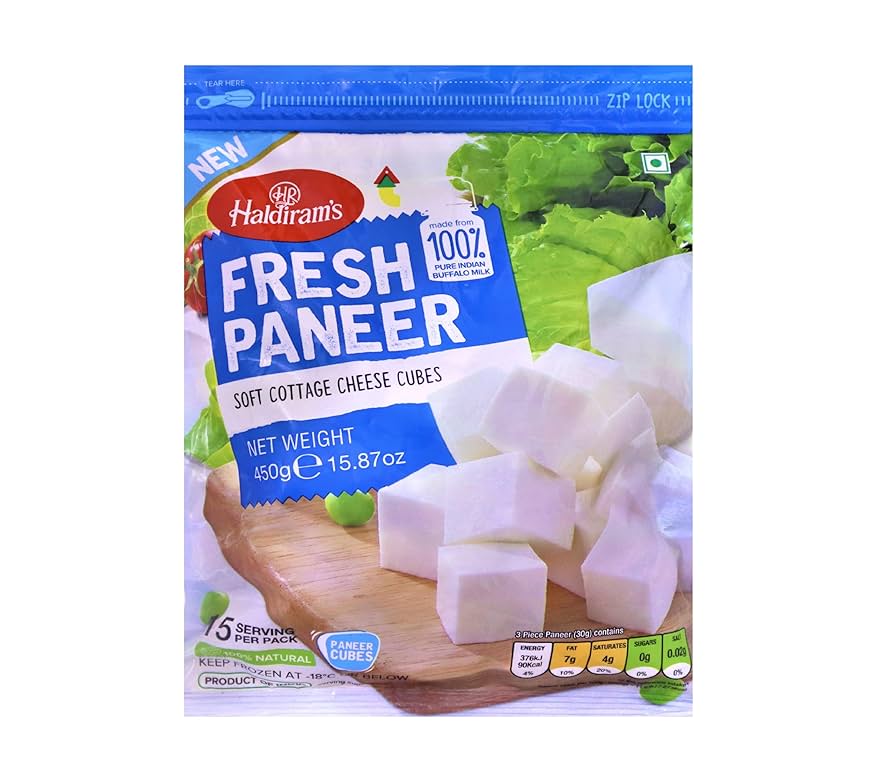 HAL PANEER CUBES 450G