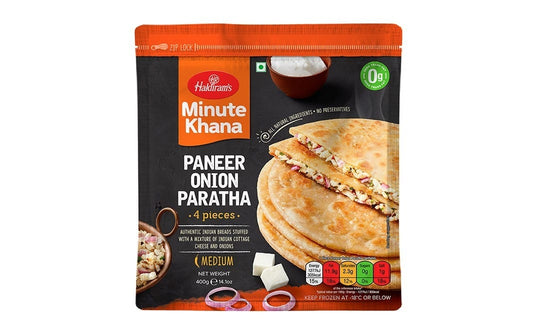 HAL PANEER ONION PARATHA 4PCS