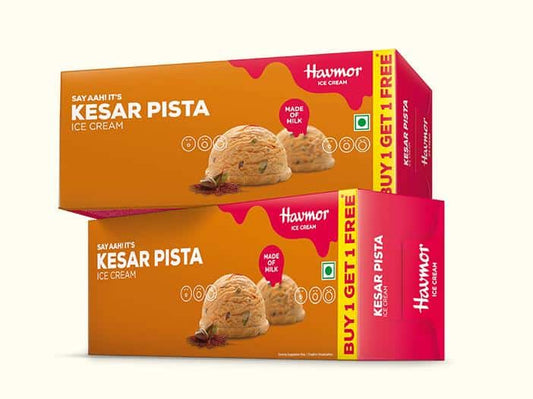 HAVMOR ALMOND KESAR PISTA 16OZ