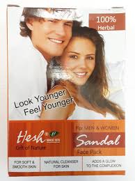 HESH SANDAL FACE PACK 100G