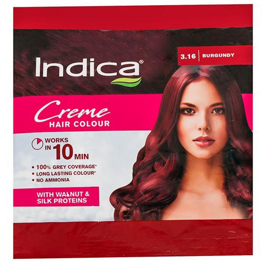 INDICA BURGUNDY HAIR COLOUR
