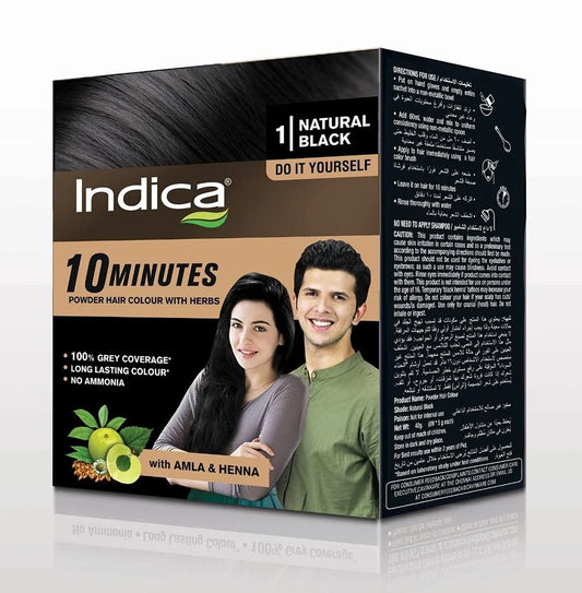 INDICA HAIR COLOR BLK