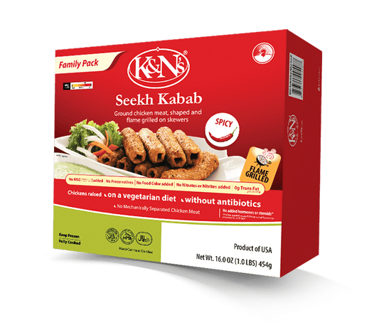 K&NS SEEKH KABAB 454G