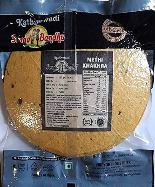 KATHIYAWADI METHI KHAK 200G