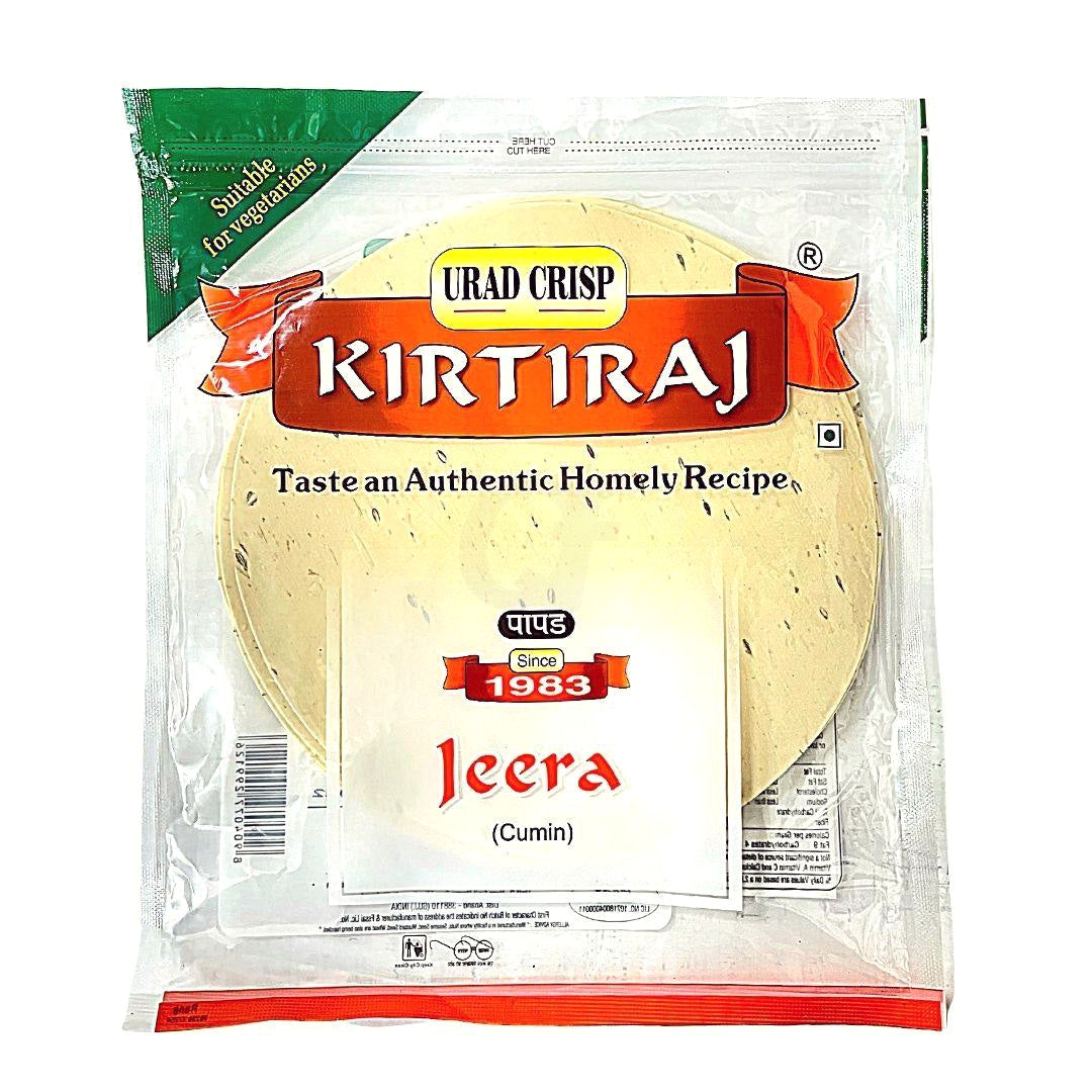KIRTIRAJ PAPAD JEERA 7OZ